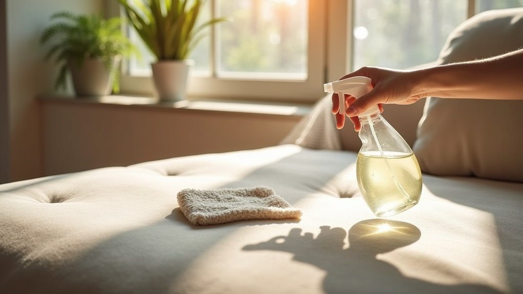 clean your polyester couch