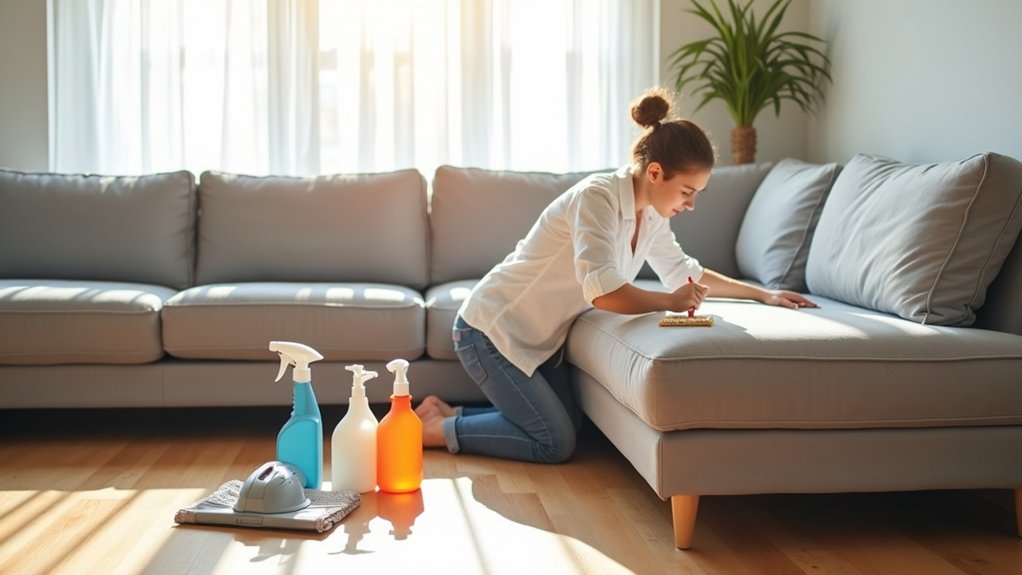 clean your sectional sofa
