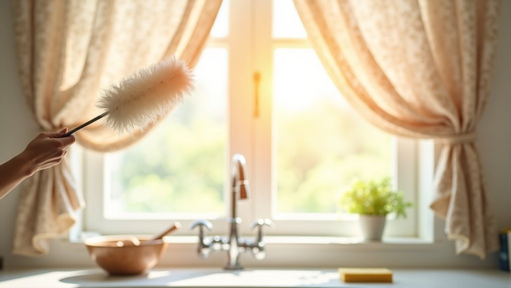 cleaning fabric window treatments