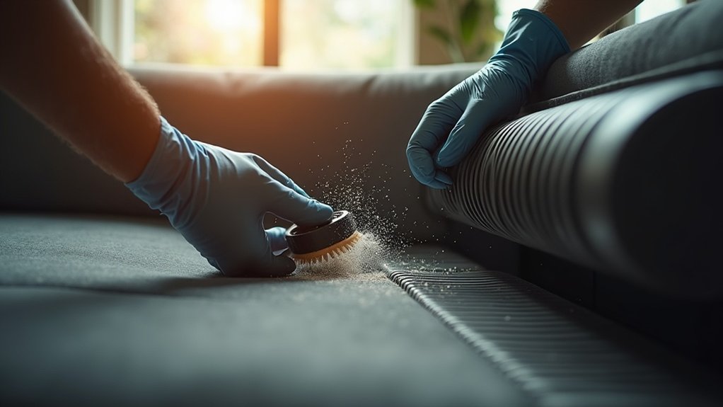 cleaning furniture vent areas