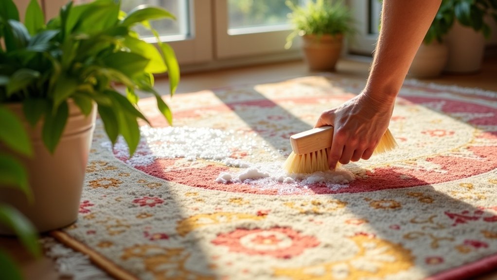 cleaning polypropylene rugs effectively