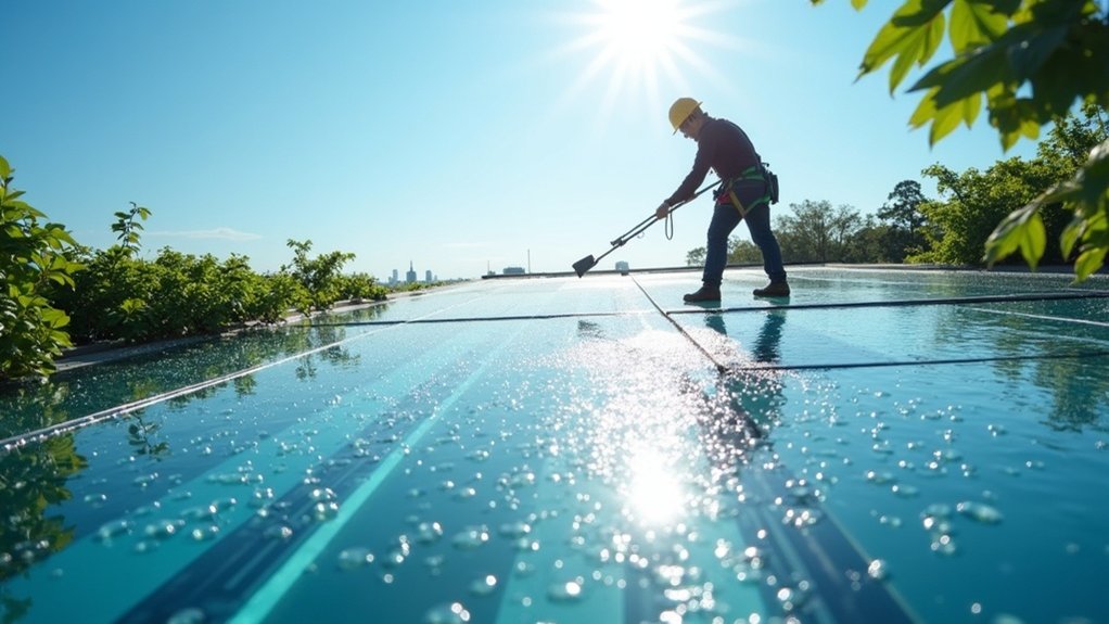 cleaning roof windows effectively