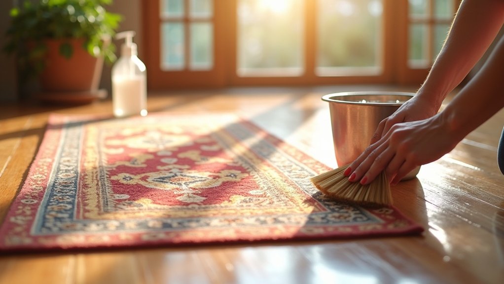 cleaning runner rugs tips