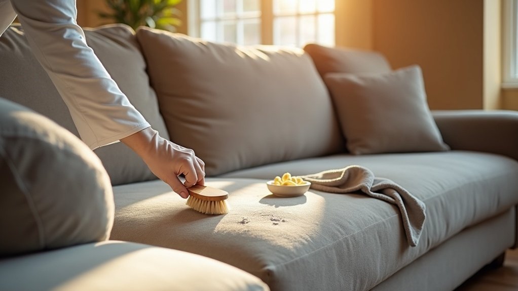 cleaning suede couch effectively
