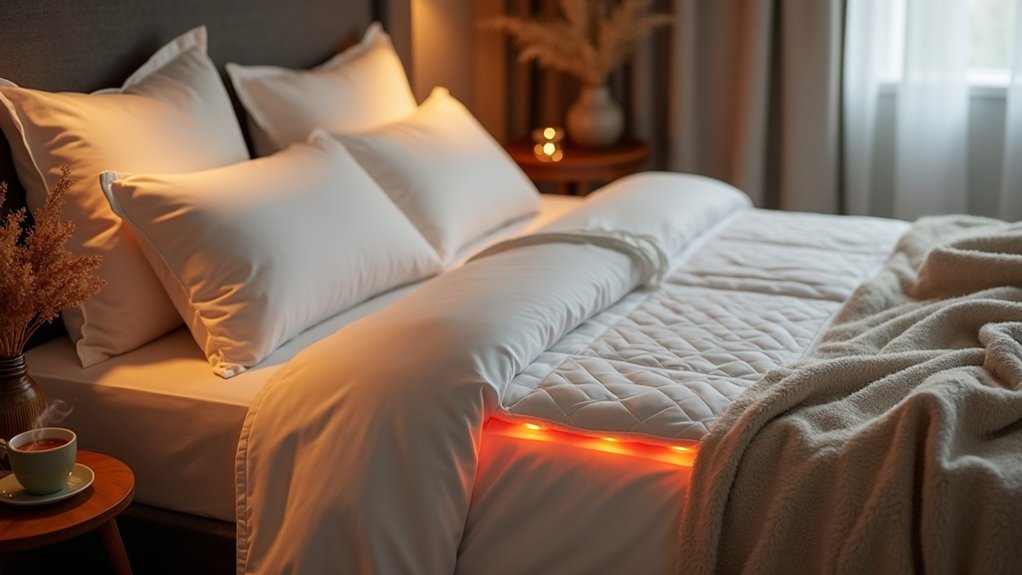 cozy winter heated pads