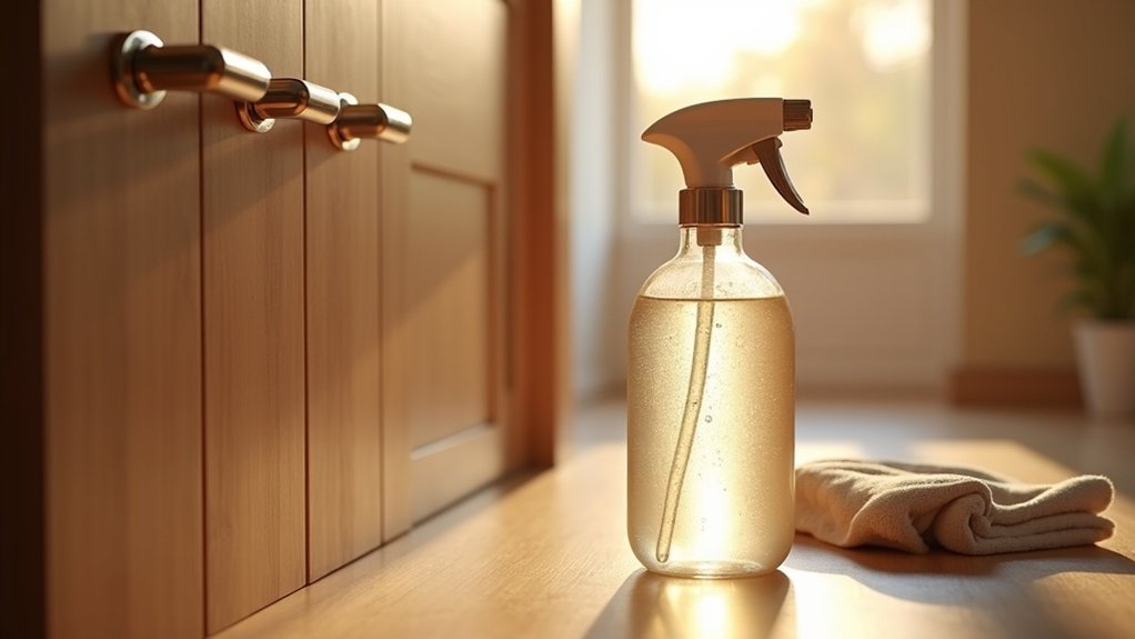 daily disinfect door handles