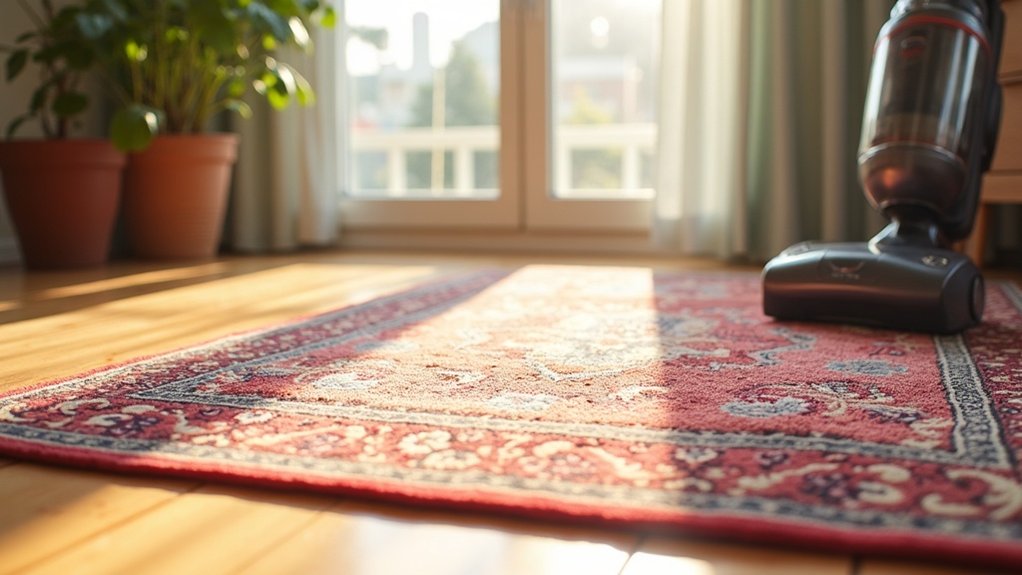 deodorize area rugs effectively