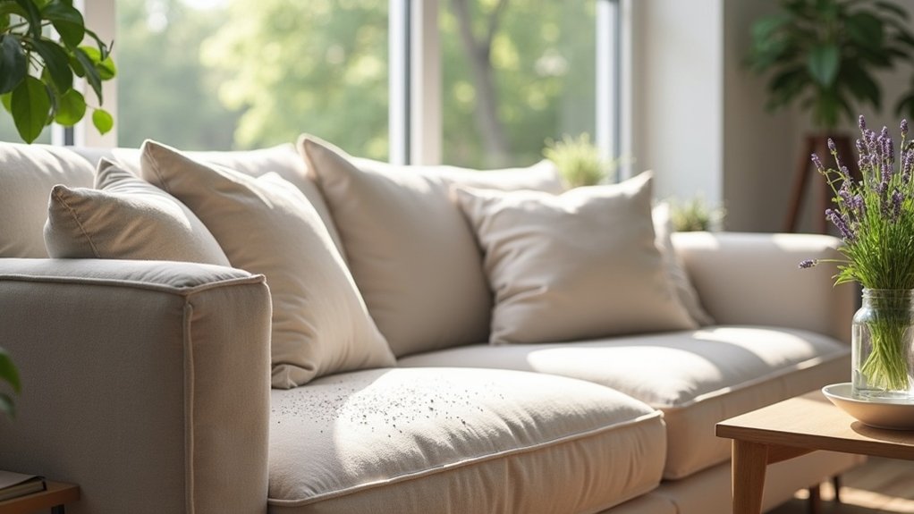 deodorize fabric sofa effectively