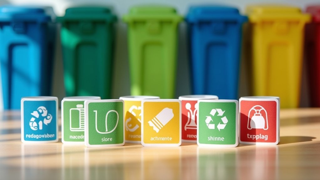 effortless waste separation labels