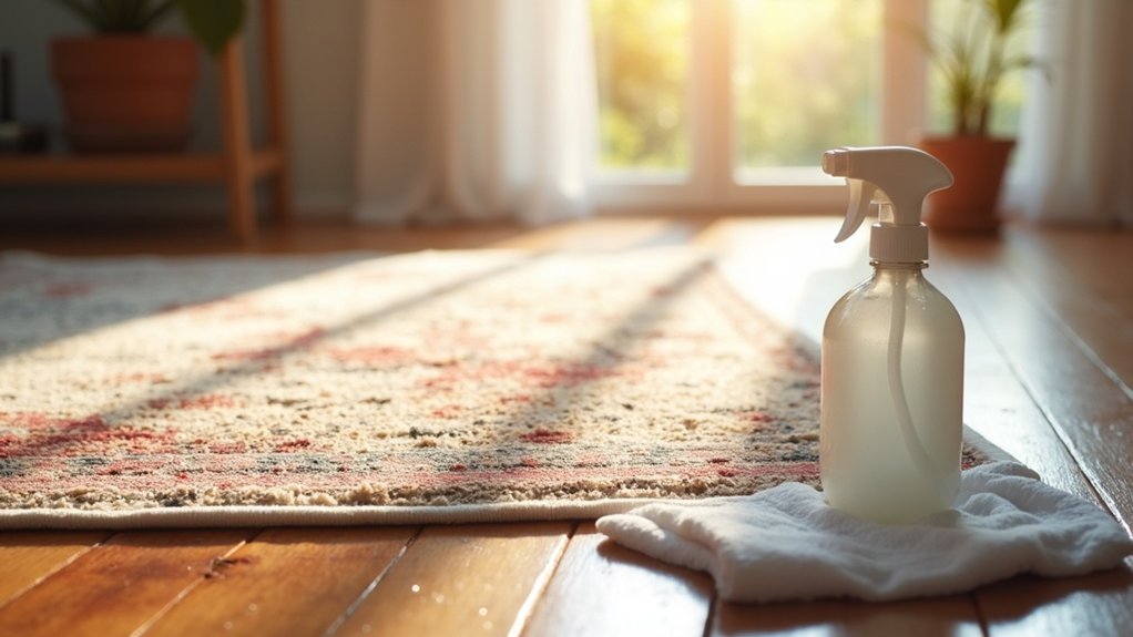 eliminate urine from rugs