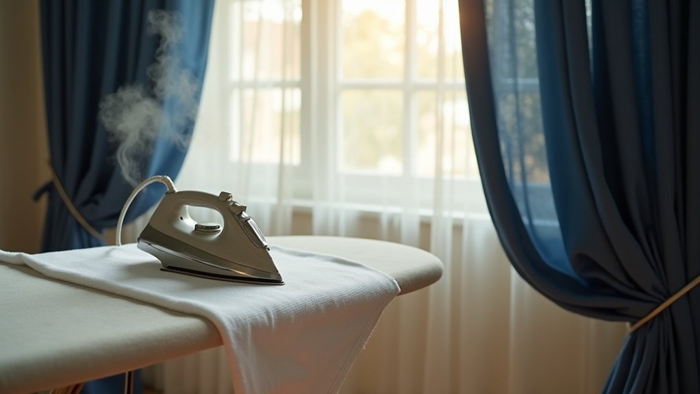 ironing curtains made easy