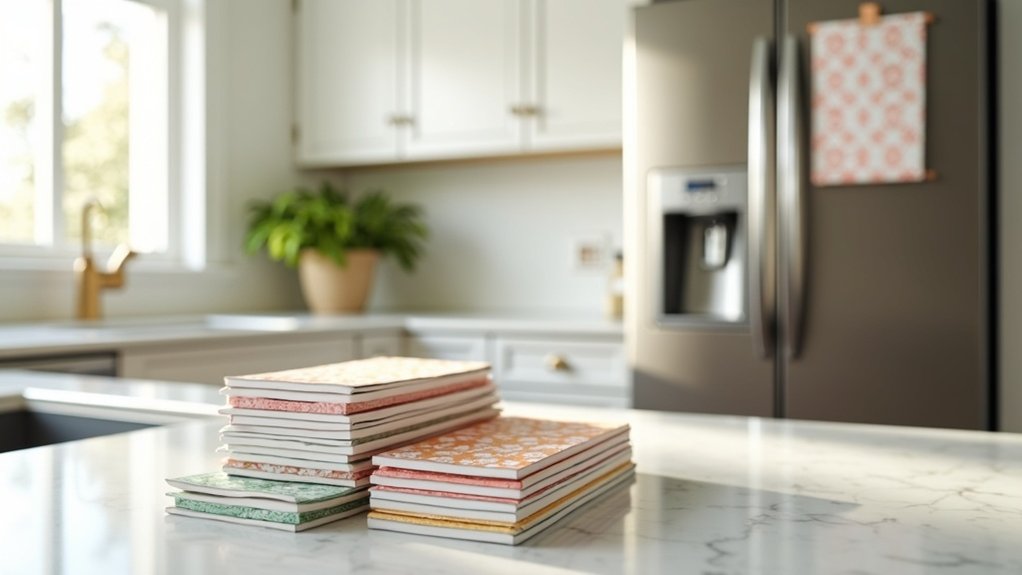 magnetic grocery list pads