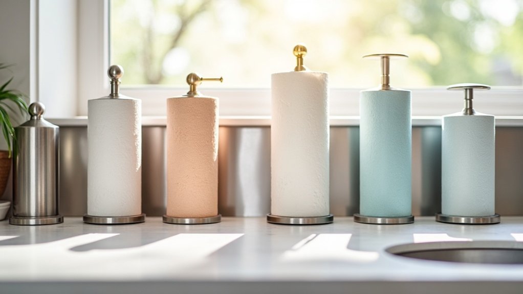 magnetic kitchen towel organizers