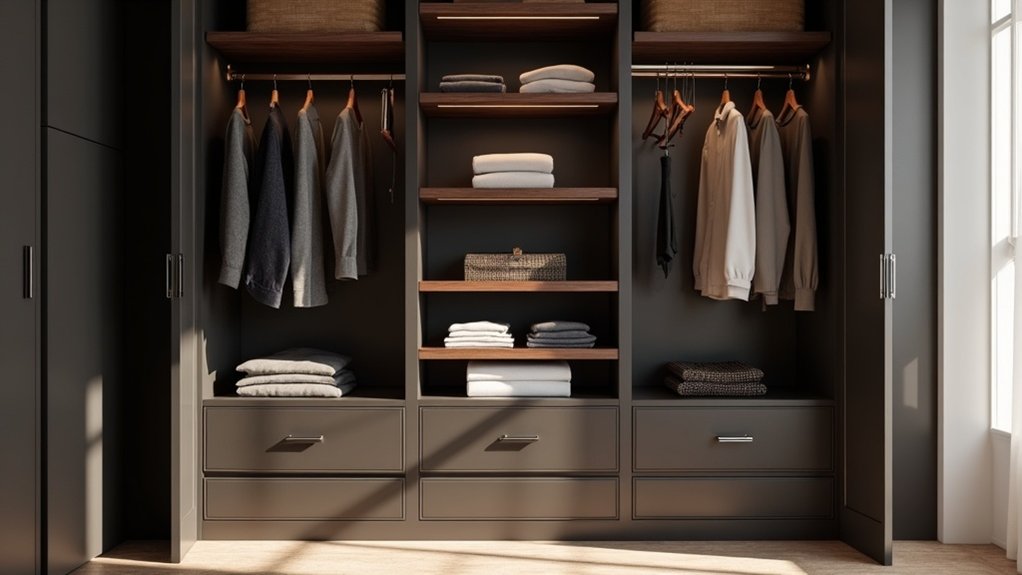 maximize closet storage space