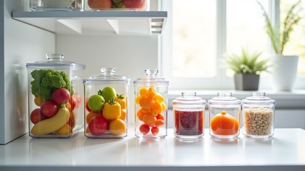 maximize kitchen refrigerator space