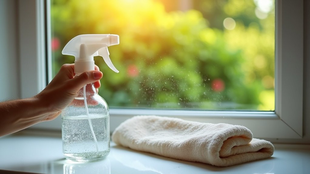 remove hard water stains