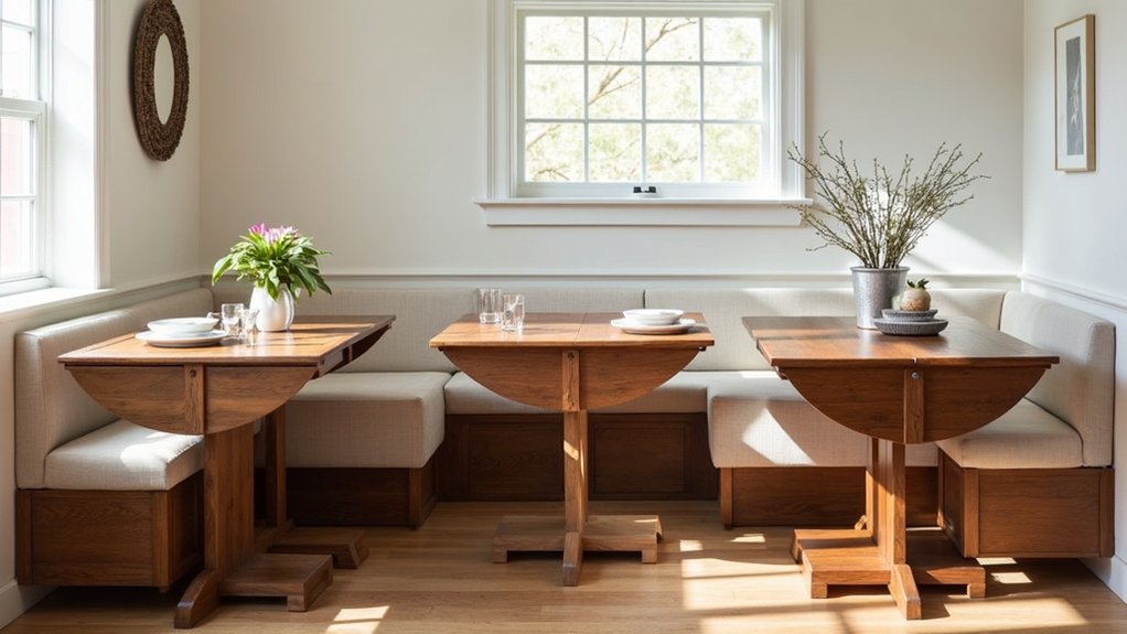 space saving dining table options