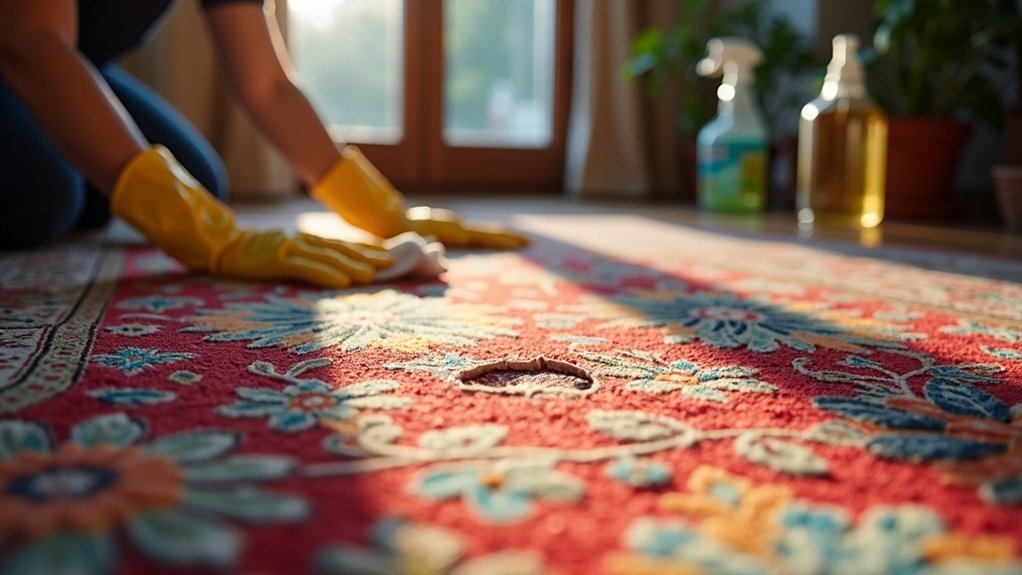 spot clean area rugs