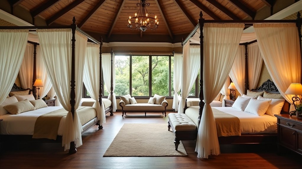 stylish canopy bed frames