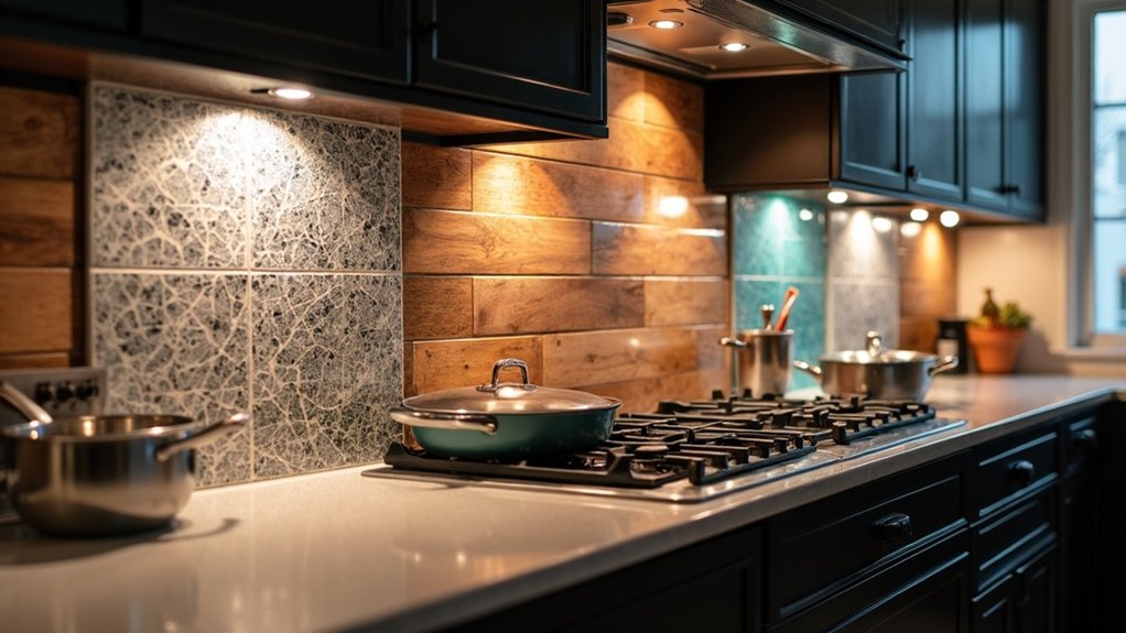 stylish kitchen backsplash guards