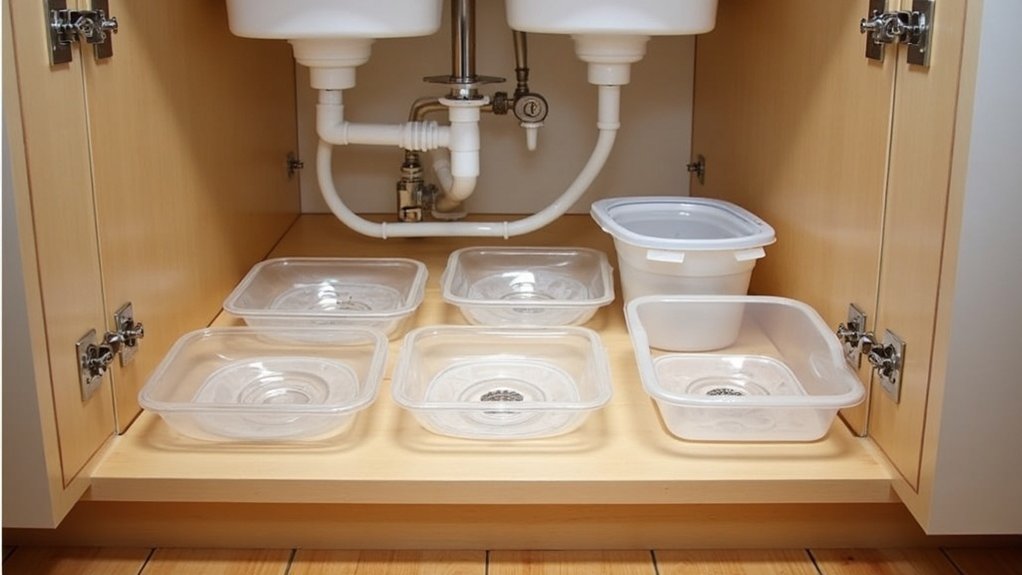 under sink drip trays